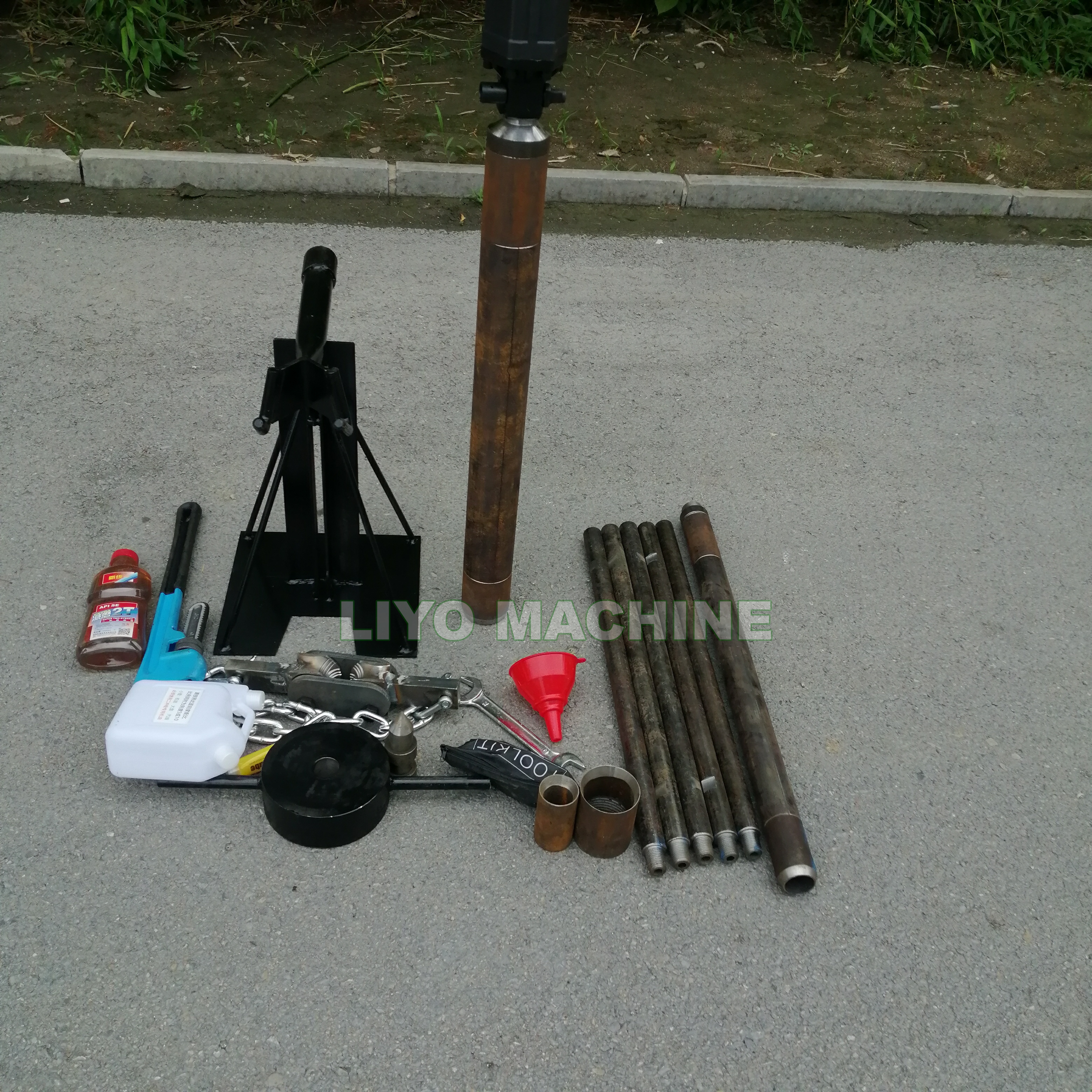 Soil Sampling Drill Rig whole set