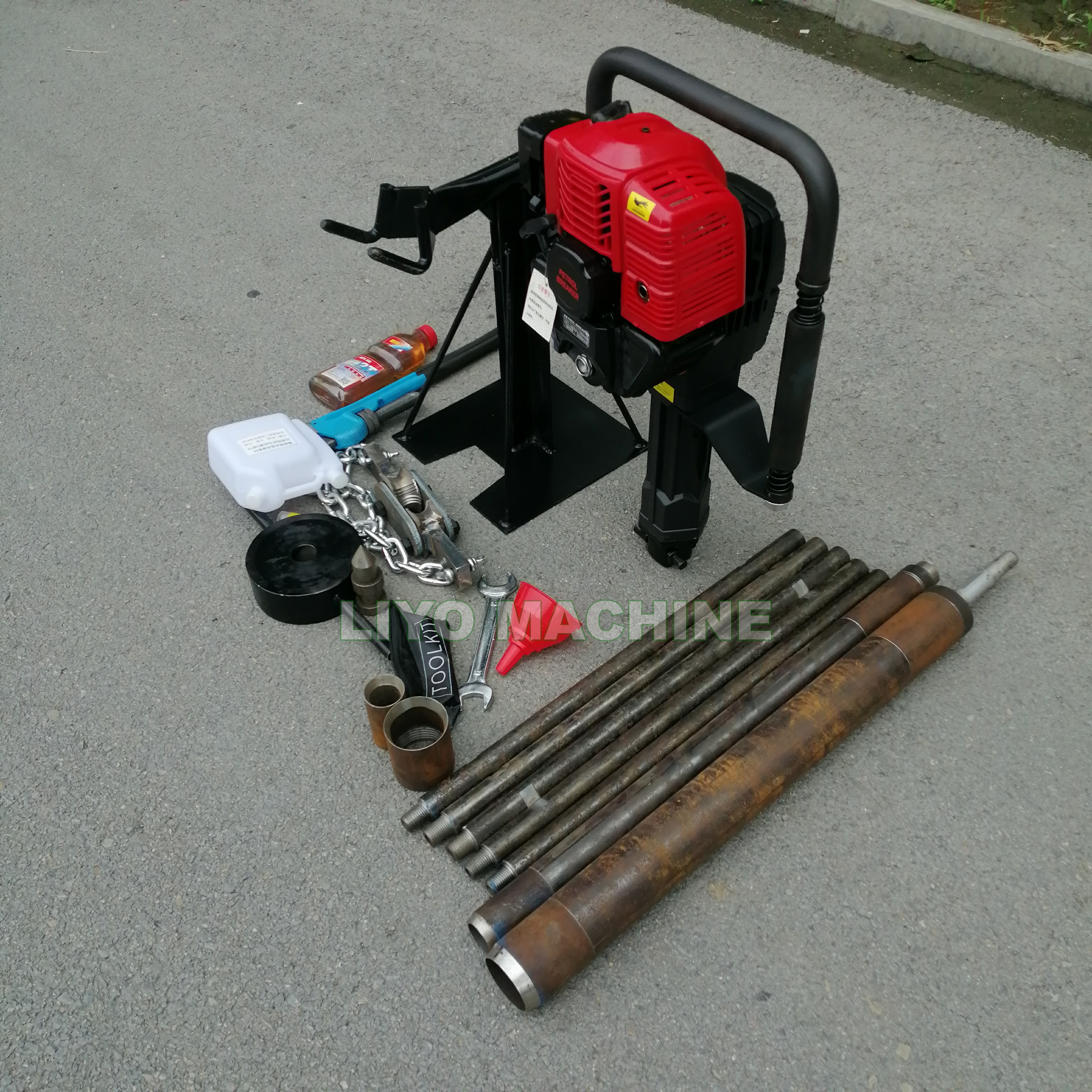 Soil Sampling Drill Rig whole set