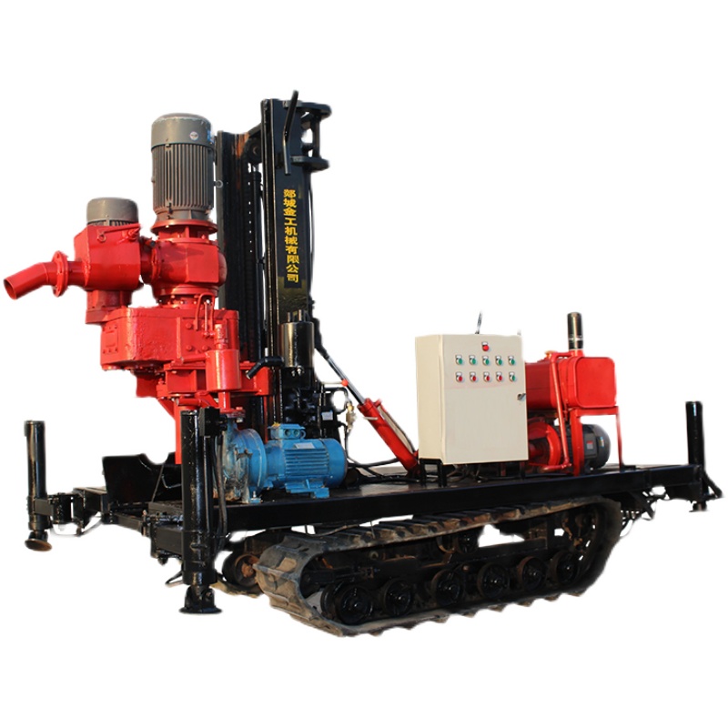 LY400 Portable Hydraulic Water Well Drilling Rig Crawler Mining Hydraulic Drilling Rig Machine