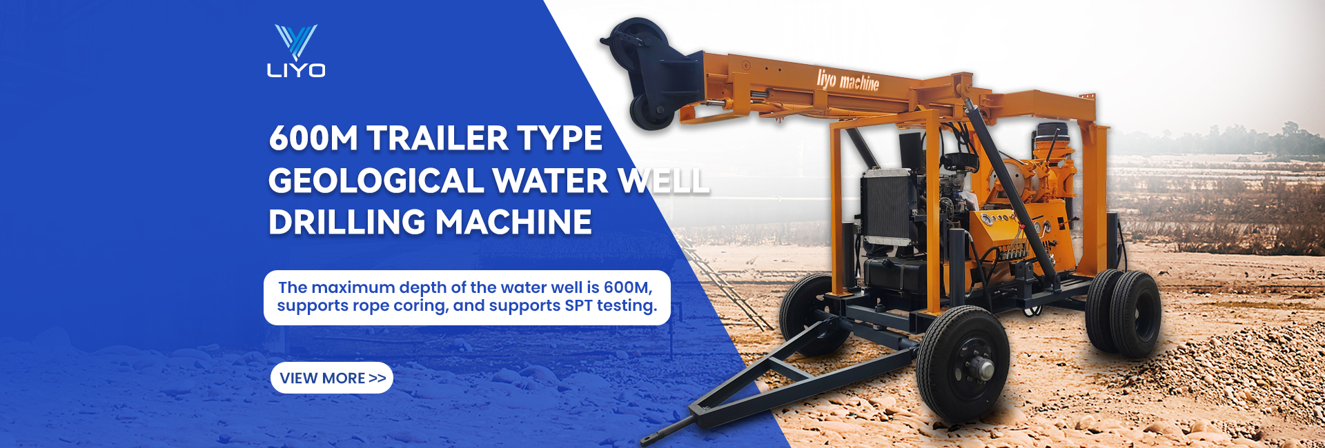 XY-3 600M Geological water well drilling rig